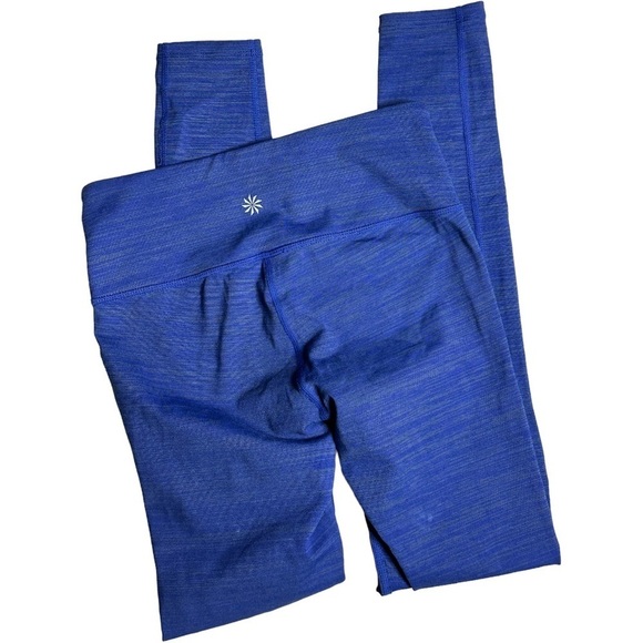 Athleta Stretchy Blue Leggings XS - Picture 2 of 7